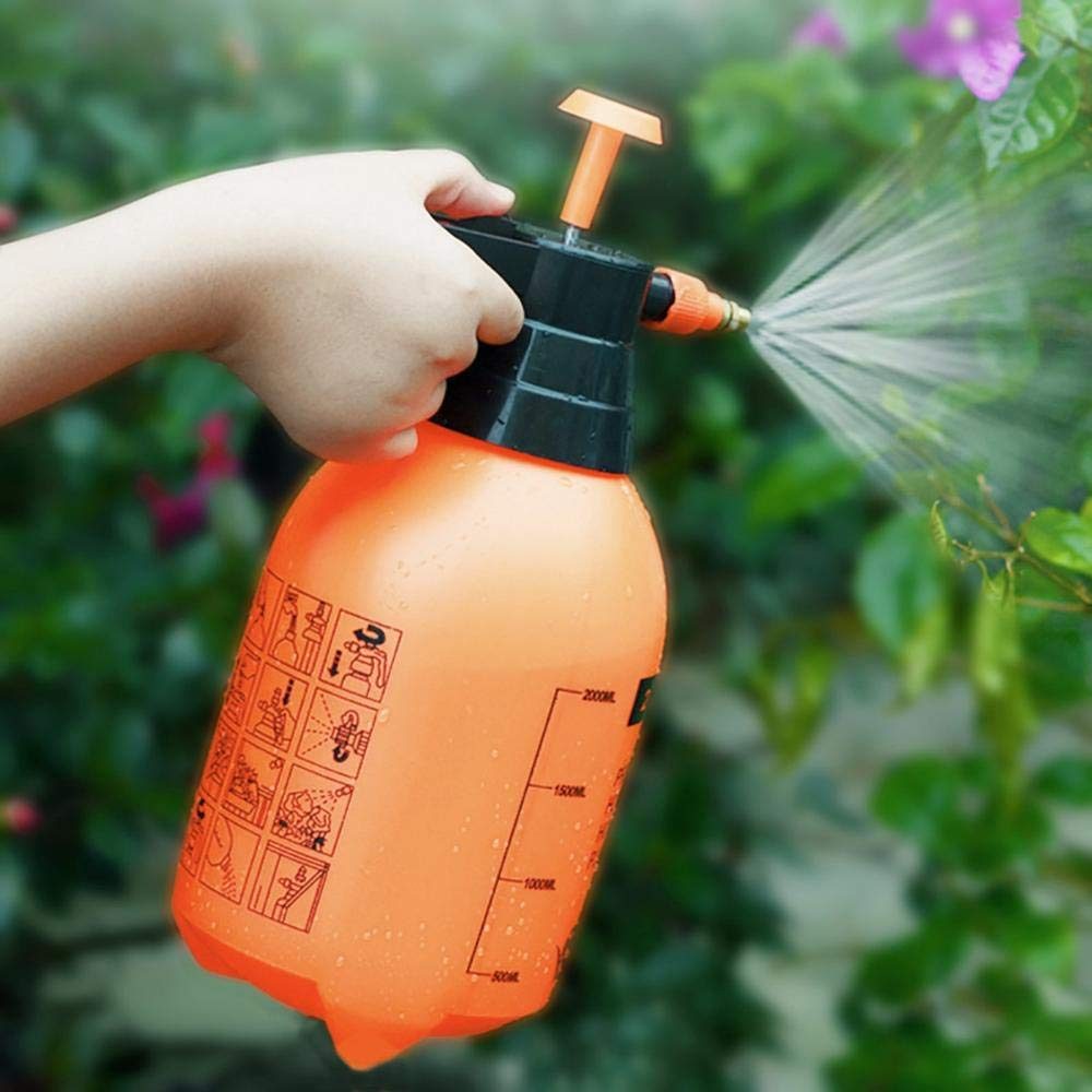2 Liter Pump Bottle Pressure Water Sprayer Handheld Garden Sprayer Also Sprays Chemicals and Pesticides (view 3)