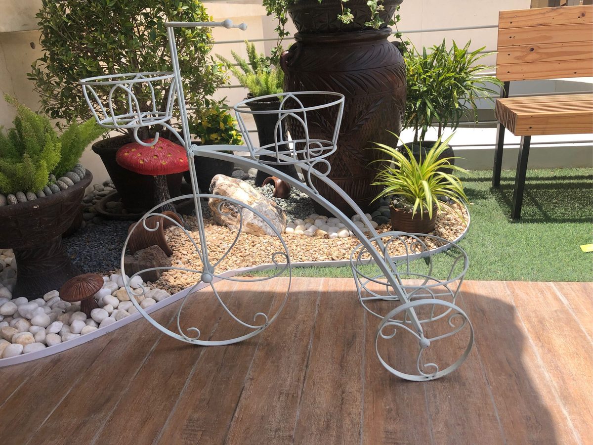 GEP Metal Tricycle Planter Stand for Garden & Home Décor (view 6)